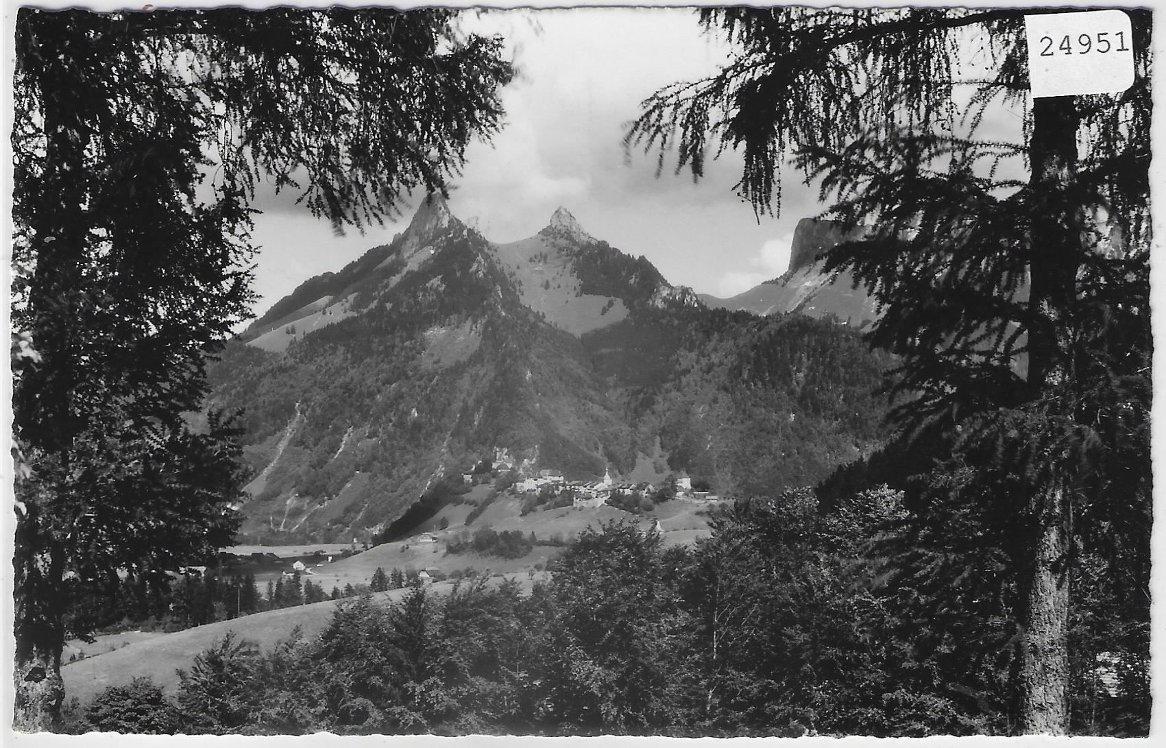 Cartoline postali: Gruyeres - Dts. de Broc, Chamois, – Antico da Ettingen venduto da Kartenplanet