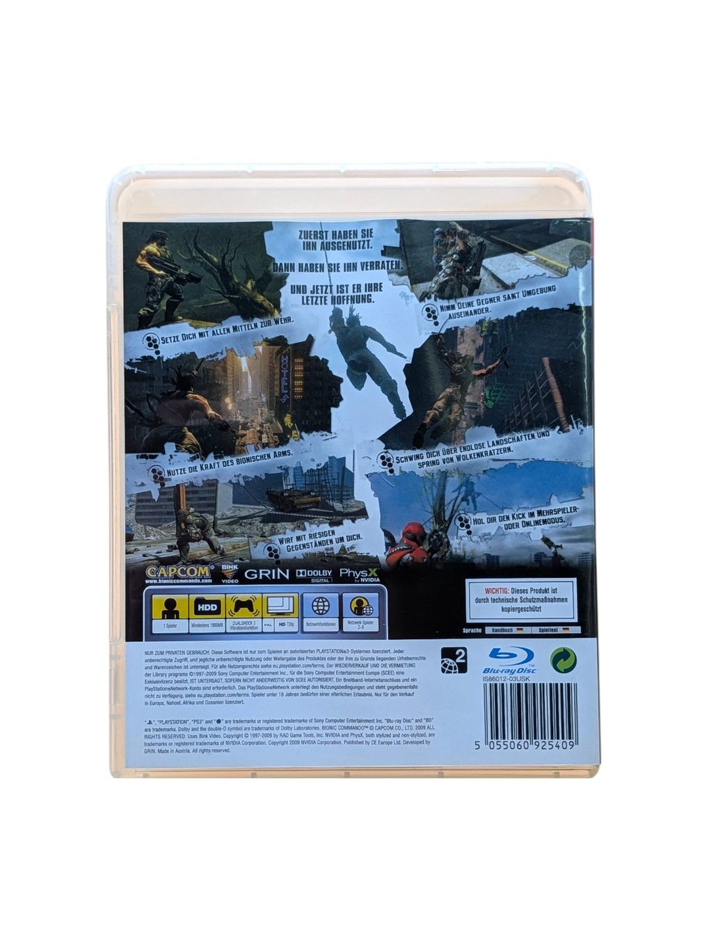 Sony Spiele: Bionic Commando PlayStation 3 (PS3) – Gebraucht aus Domat/Ems von IsseldorsShop 1