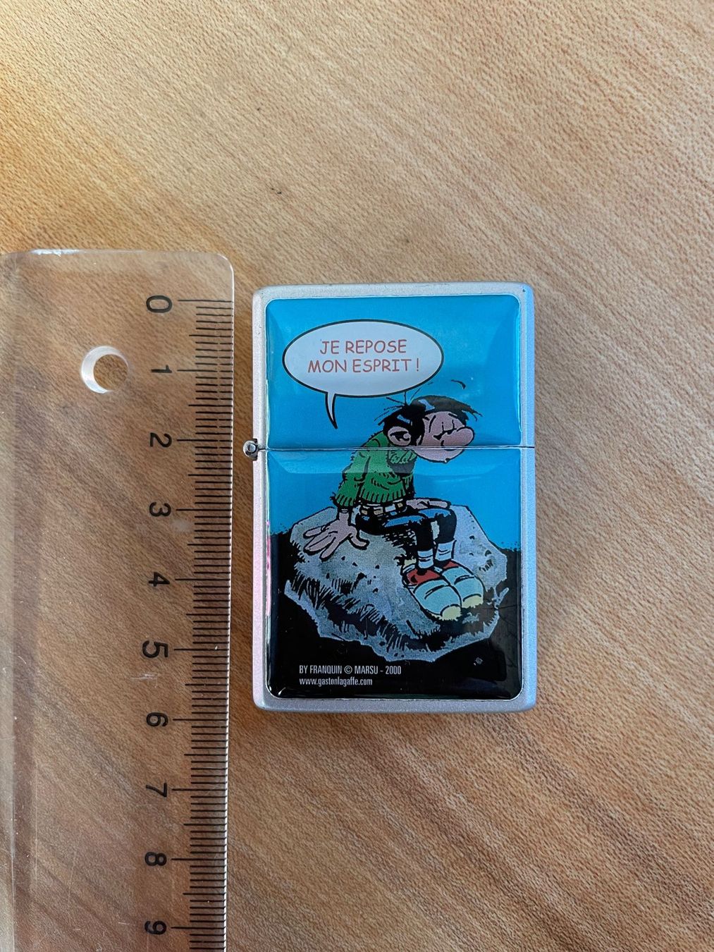 Zippo Accendini: Zippo/Feuerzeug Comic Gaston Lagaffe – Usato da Köniz venduto da kupu-kupu 4