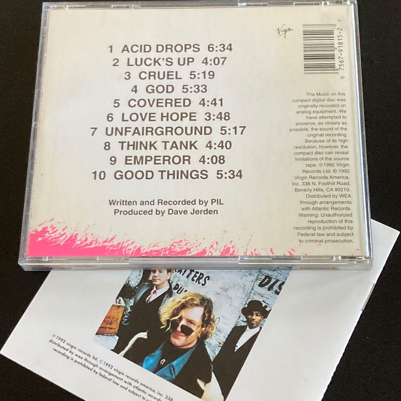 CD: PIL - That What Is Not | Public Image Ltd – Usato da Bern venduto da Ntsamina 1