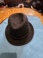 Chapeau en feutre gris anthracite