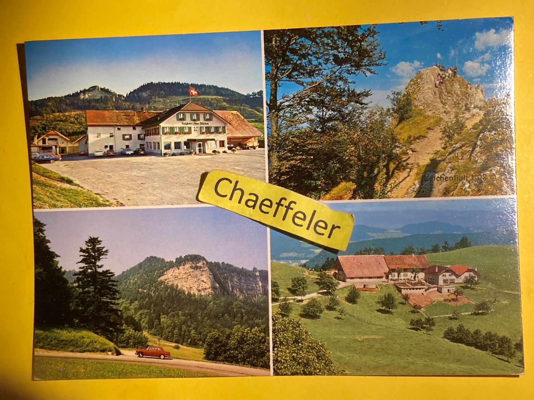 Cartes postales: Berghaus Ober-Bölchen, 4458 Eptingen – D'occasion à Zürich par Chaeffeler