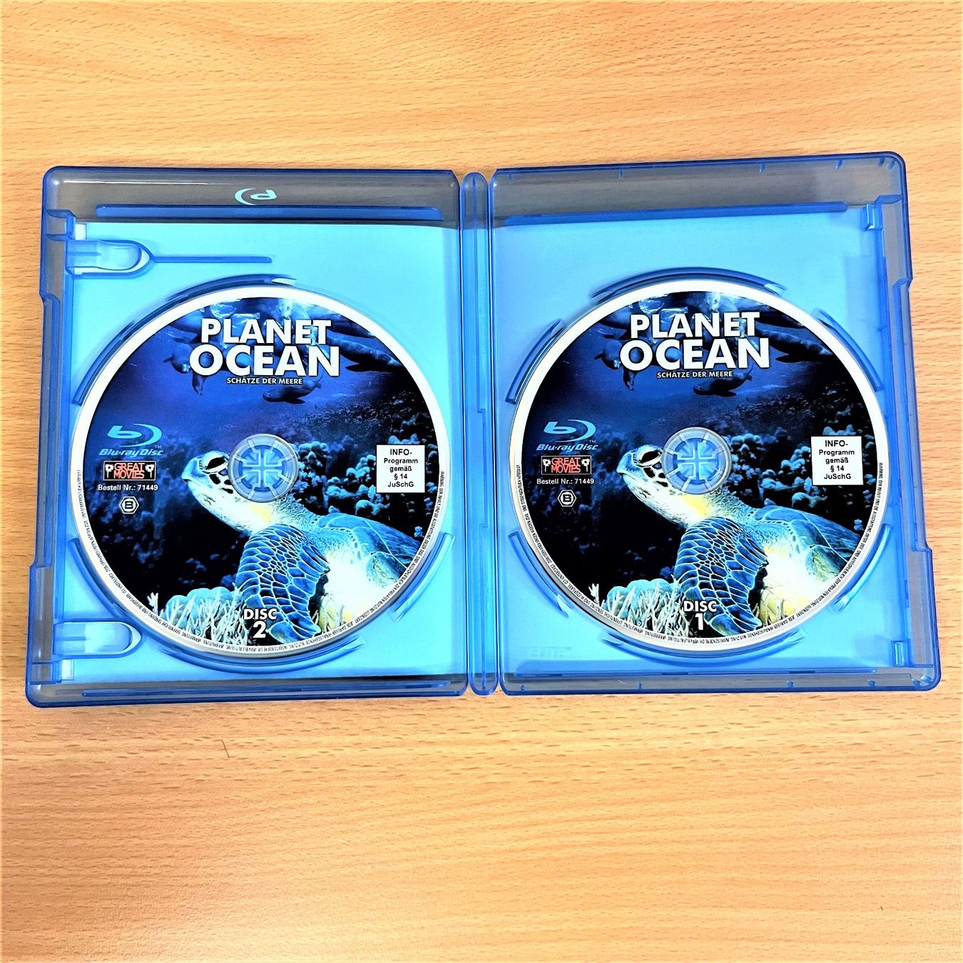 Alle DVDs: Blu-ray - Planet Ocean - Doppel Blu-ray - Deluxe Edition – Gebraucht aus Amlikon-Bissegg von allerlei-versand 1