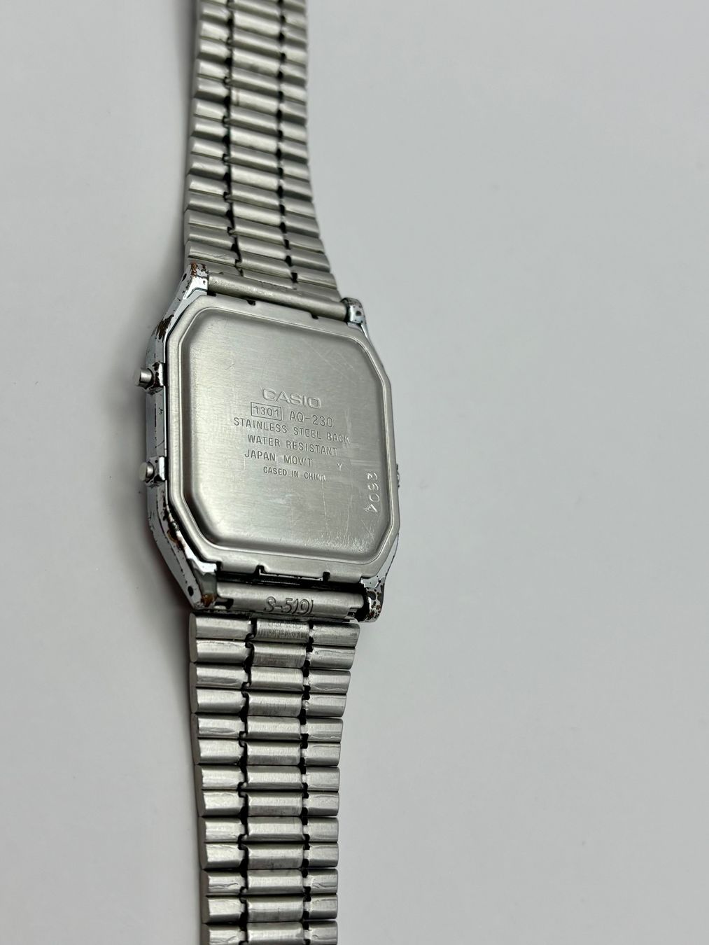 Casio Orologi: CASIO VINTAGE AQ\-230 – Difettoso da Rorschach venduto da ZeitWerk.10 8