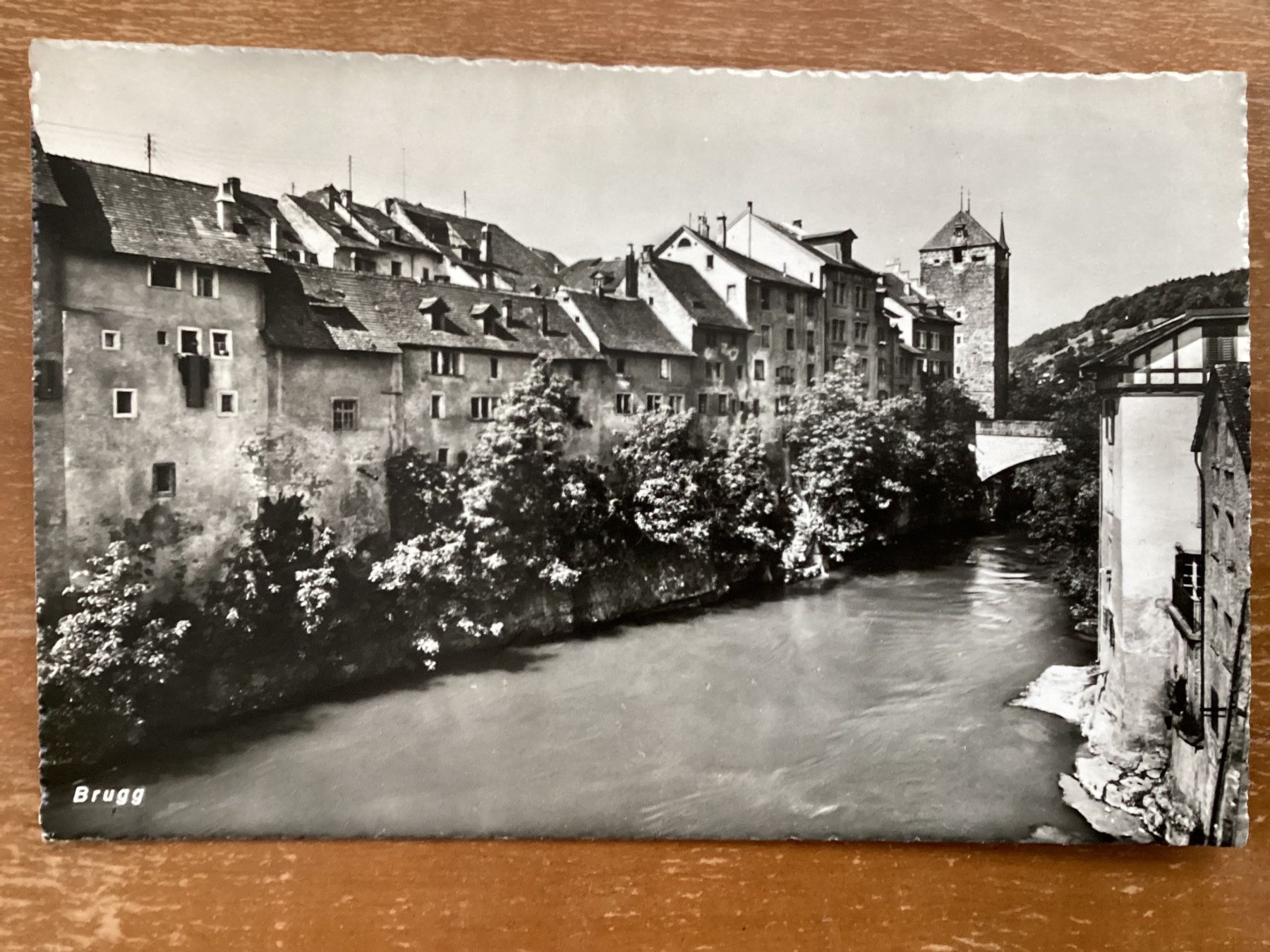 Cartoline postali: AK Brugg 1952 – Usato da Zürich venduto da tol_b7c7