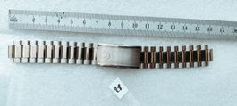 Uhrenarmband Stainless Steel 10 mm Anstoss, Silber Farbe
