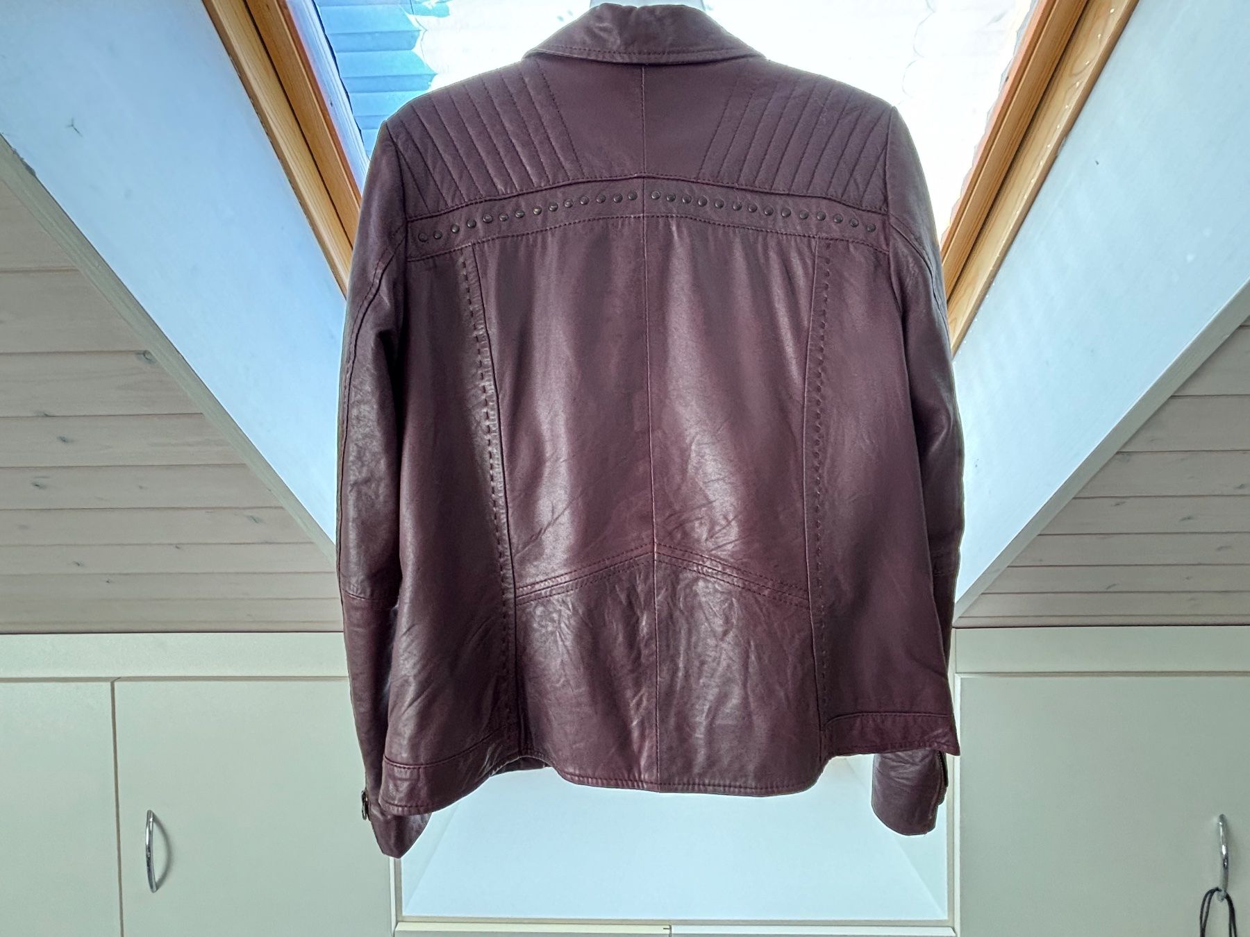 Giacche: Weiche Lederjacke mit Nieten M – Nuovo (secondo la descrizione) da Hendschiken venduto da Uraniali 1