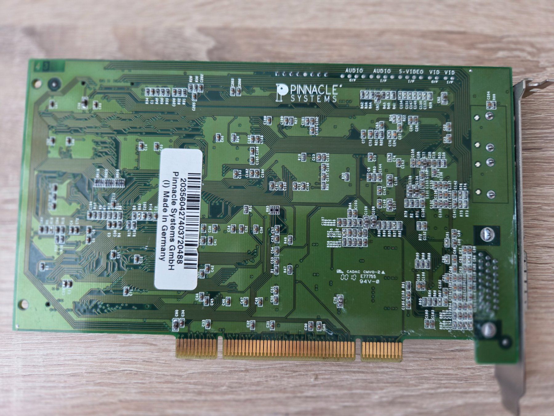 Grafikkarten: Graphic Card PCI Pinnacle Callisto 2.2 - PC – Gebraucht aus Carouge GE von Gasco 5