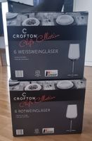 Weingläser Weiss- und Rotwein je 6 Stk neu