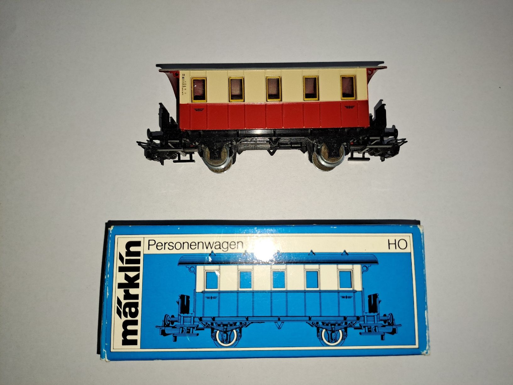 Märklin Modellini di ferrovie: 3 Wagen von Märklin – Usato da Umiken venduto da Rider56 1