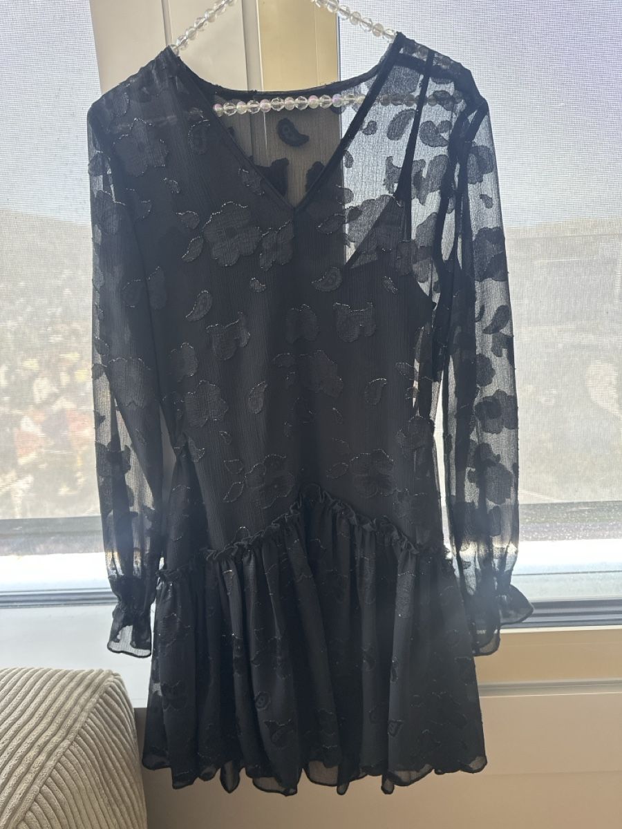 Allsaints Vestiti: Kleid AllSaints schwarz mit Muster – Usato da Ostermundigen venduto da jurz