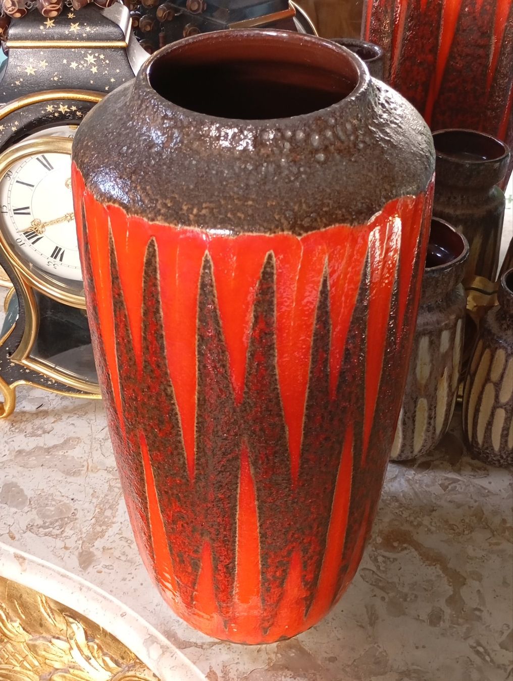 Vasi & Recipienti: Scheurich 517 45. Decor Lora, presented 1970 – Usato da Dietikon venduto da aberdeen30 1