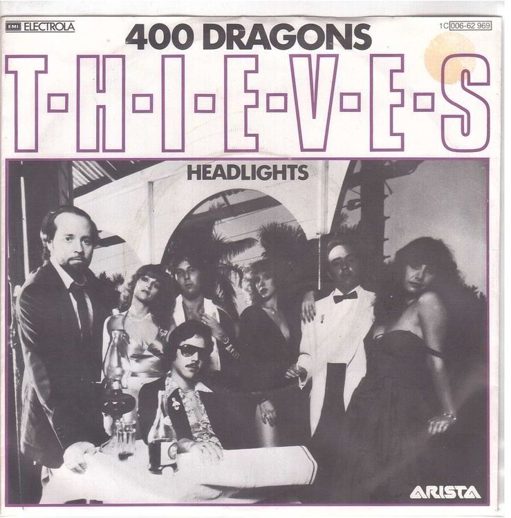 Schallplatten: Single7 Thieves  --  400 Dragons – Gebraucht aus Rheinau von asteng
