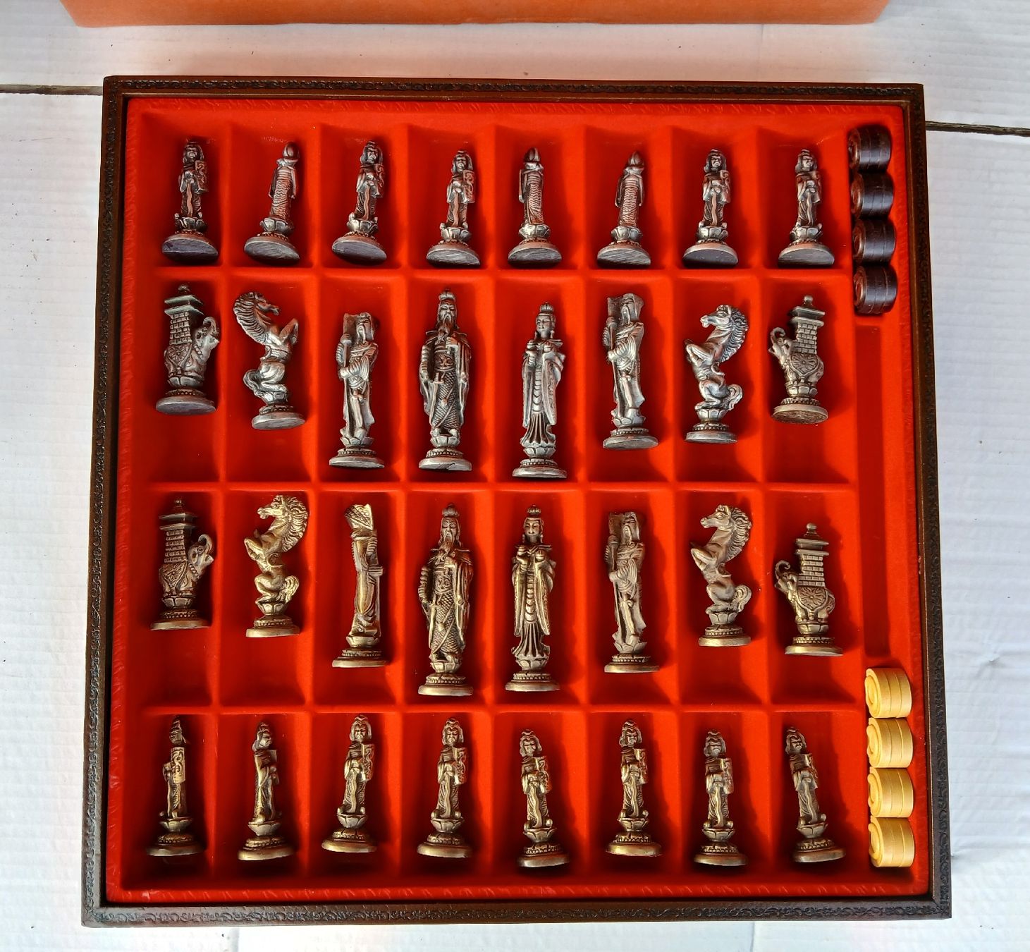 Giochi: Schachspiel "Ming" 1973 – Nuovo (secondo la descrizione) da Wirzweli venduto da Lalumi