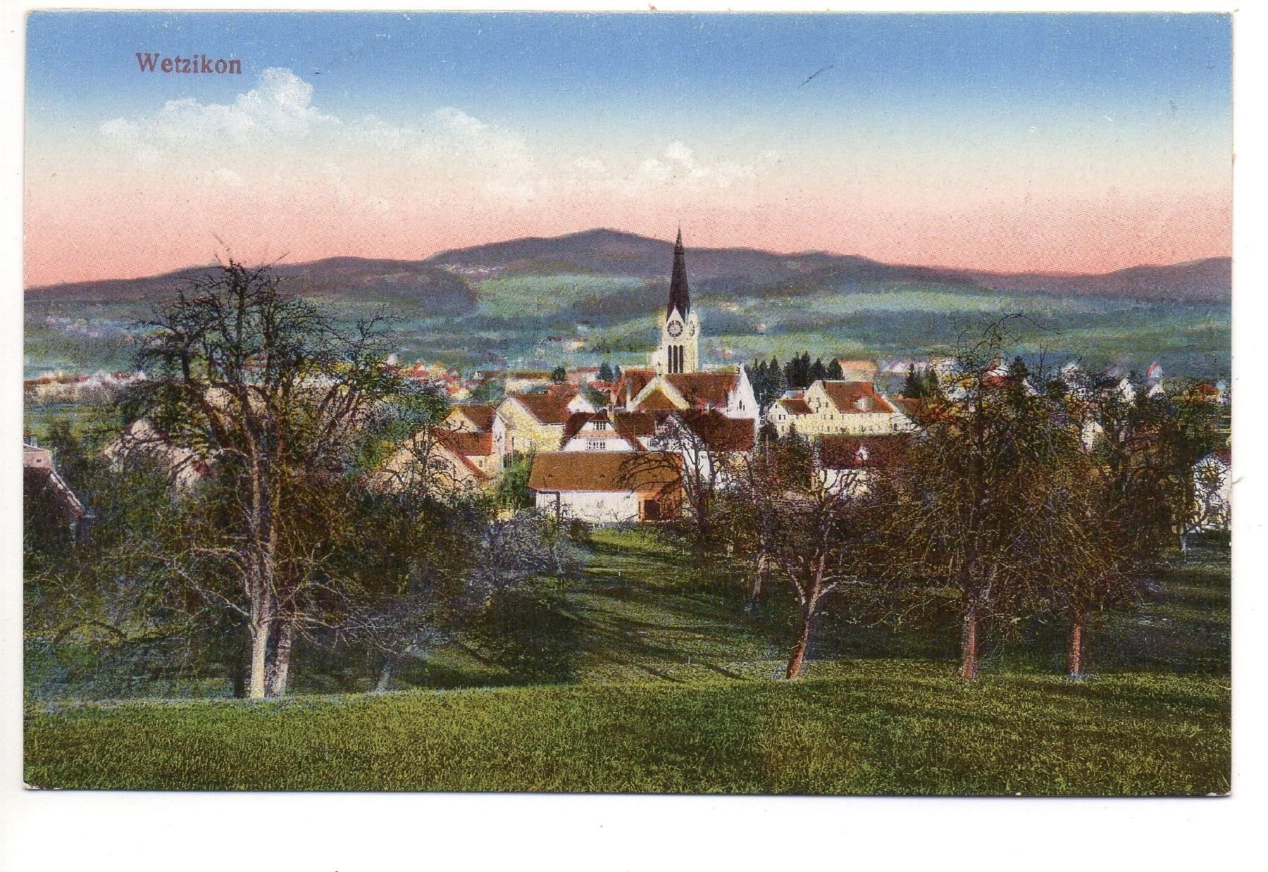 Cartoline postali: WETZIKON Guggenheim No. 16612 – Nuovo (secondo la descrizione) da Jona venduto da philajona