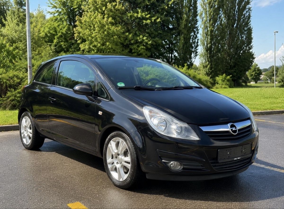 Opel Autos: Schwarzer Opel Corsa 1.2, top Zustand 🚗💨 – Gebraucht aus Schaffhausen von Sedat.I