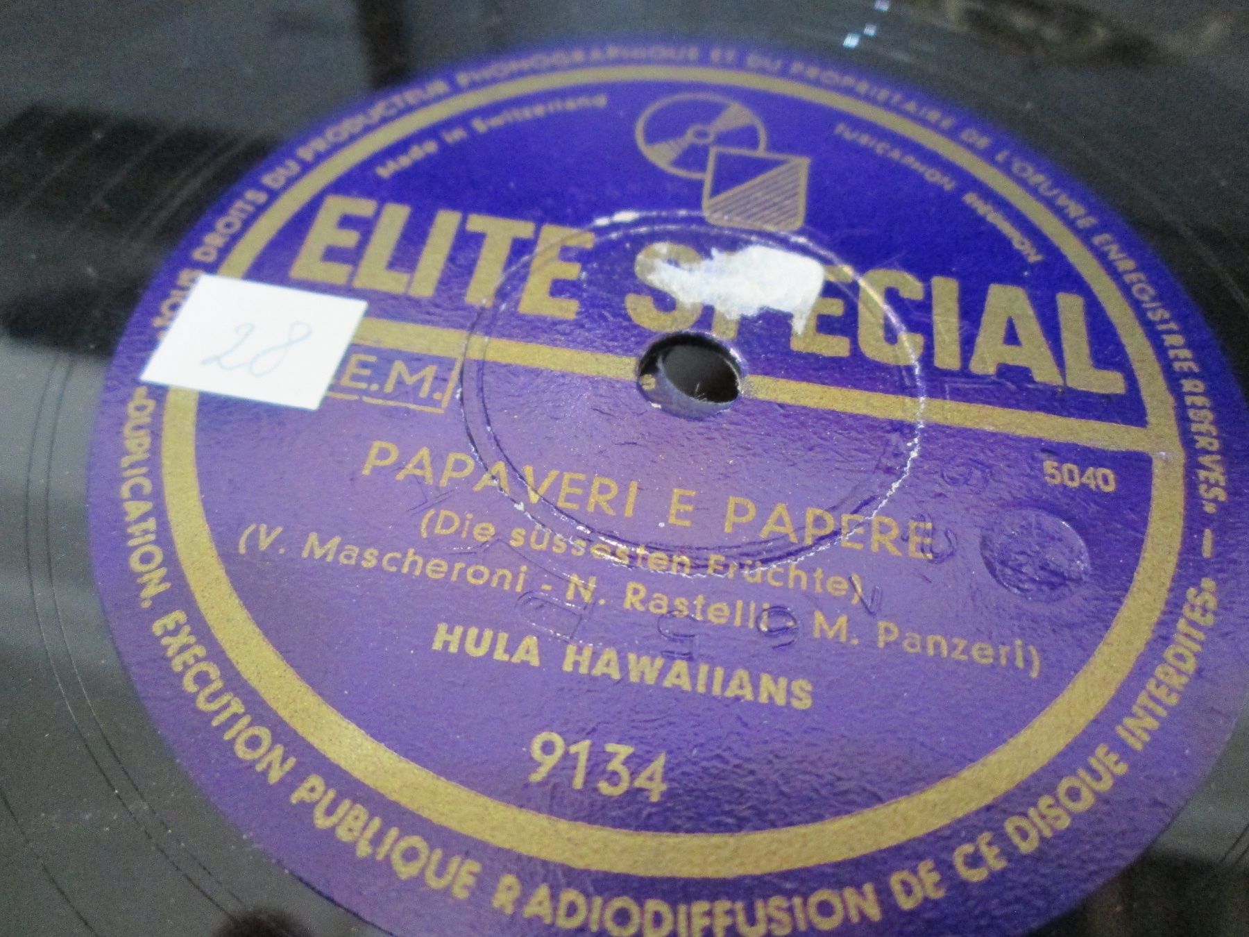 Vinyles: DISQUES 78 TOURS – D'occasion à Lausanne par Leag 8