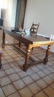 Table avec rallonge + 8 chaises
