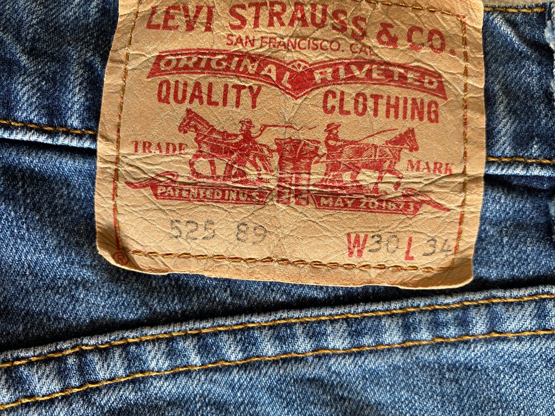 Levi's Jeans: LEVI’S blue Jeans 525 - Gr.W30 – Gebraucht aus Besazio von lionheart63 2