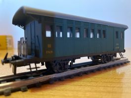 Trix Express H0 Personenwagen FNM Modell C.D 601 grün