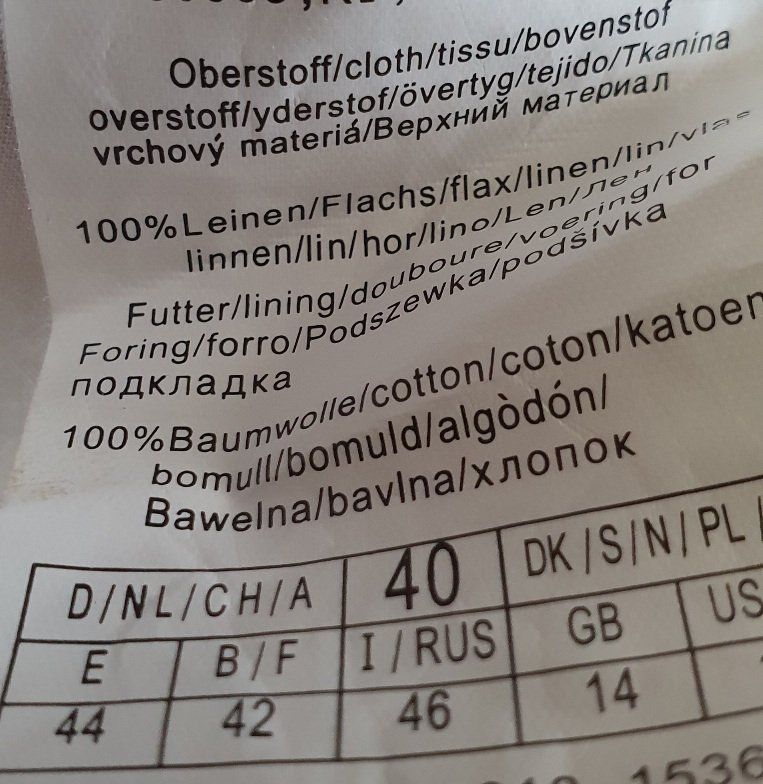 Pantaloni: Leinenhose von Bianca, Grösse 40 – Nuovo (secondo la descrizione) da Unterentfelden venduto da LookoutMt 5