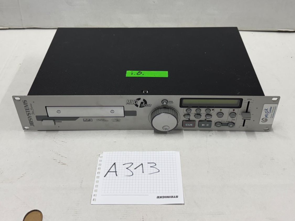 Systèmes audio & multimédias: JB Systems MCD 300  Single MP3/CD Player (A313) – D'occasion à Däniken SO par Profog1 7