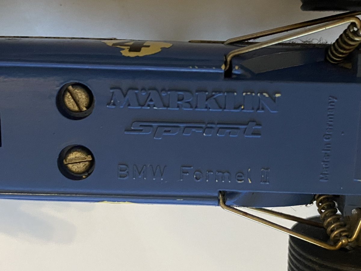Märklin Piste: Märklin Sprint BMW Formel 2 – Usato da Mosnang venduto da Goldwasser 5