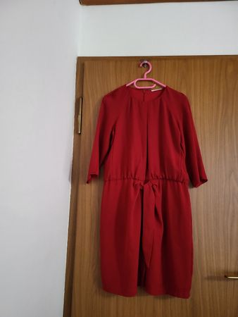 Robe rouge Bimba y Lola, taille M - Parfaite pour l'hiver!