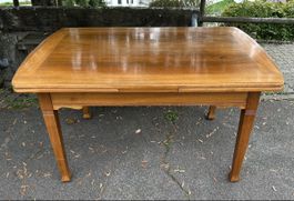 Vintage Ausziehtisch Esstisch Holz Art Déco – ausziehbar