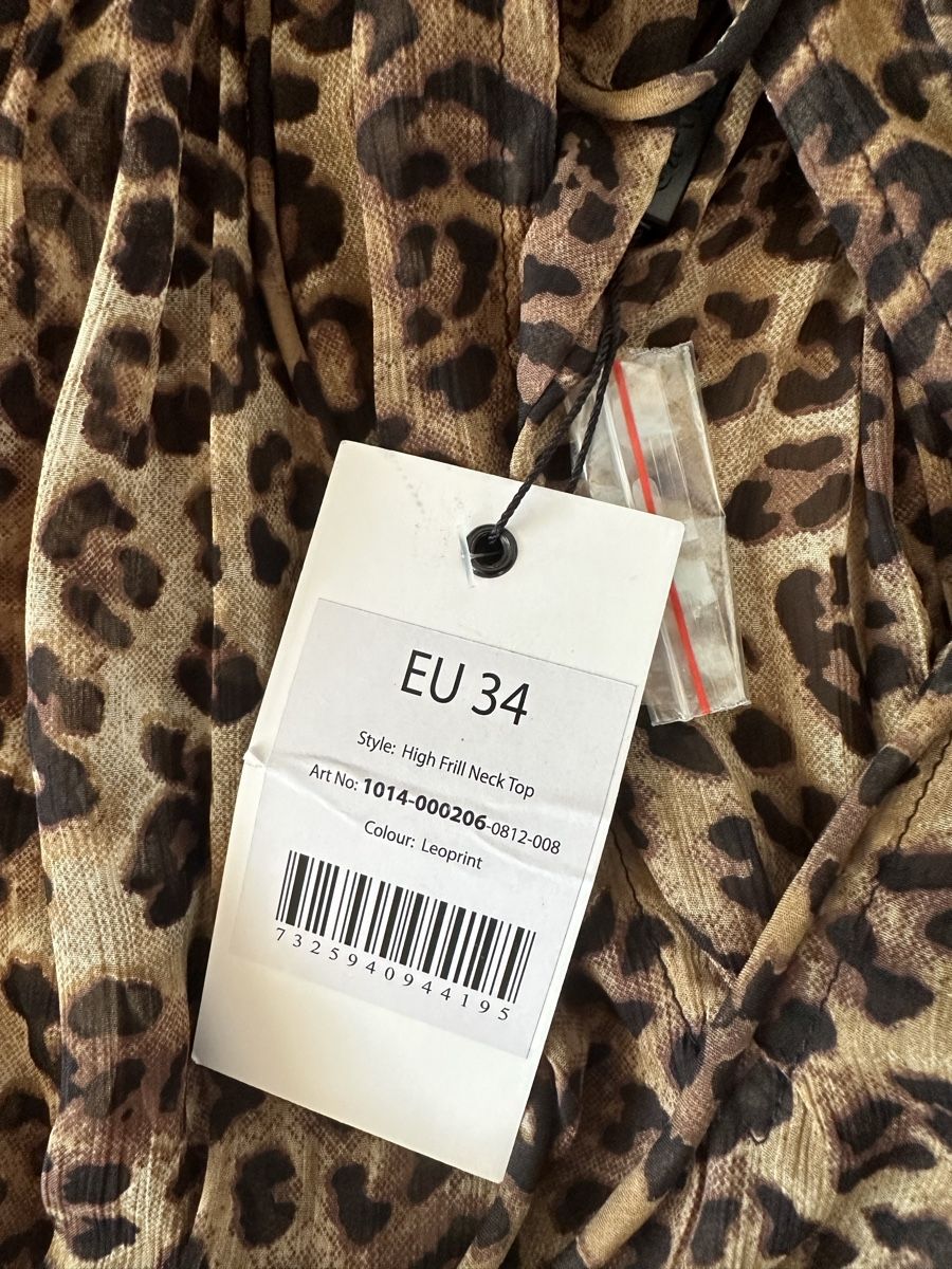 Na-kd Camicette: Ungetragene leoparden Bluse von Na-kd – Nuovo e nell'imballaggio originale da Dänikon ZH venduto da Annikaberg 2