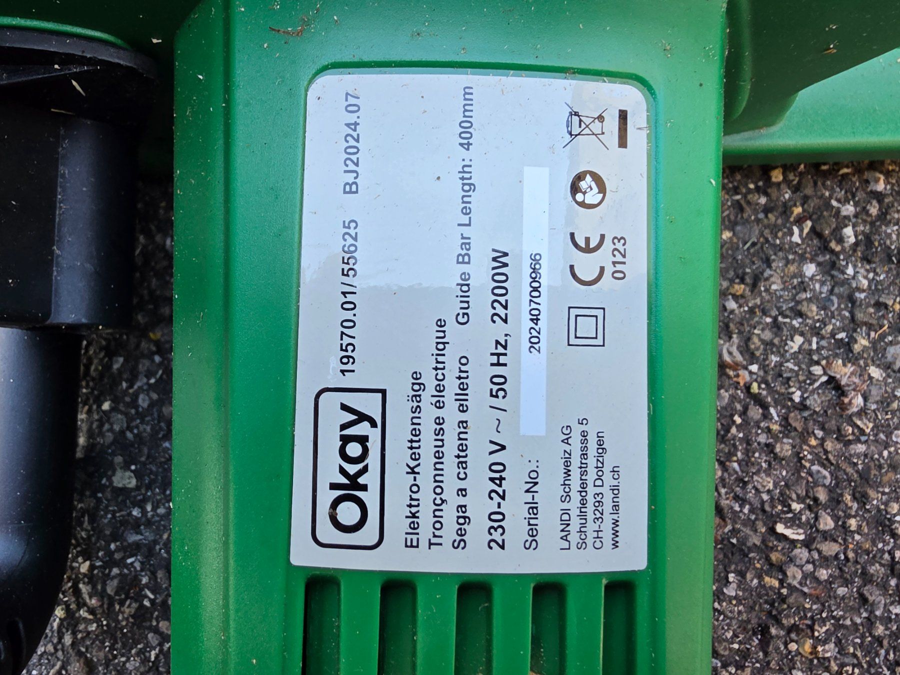 Seghe: Elektrische Kettensäge 2200W – Usato da Balsthal venduto da Nemesis85 1