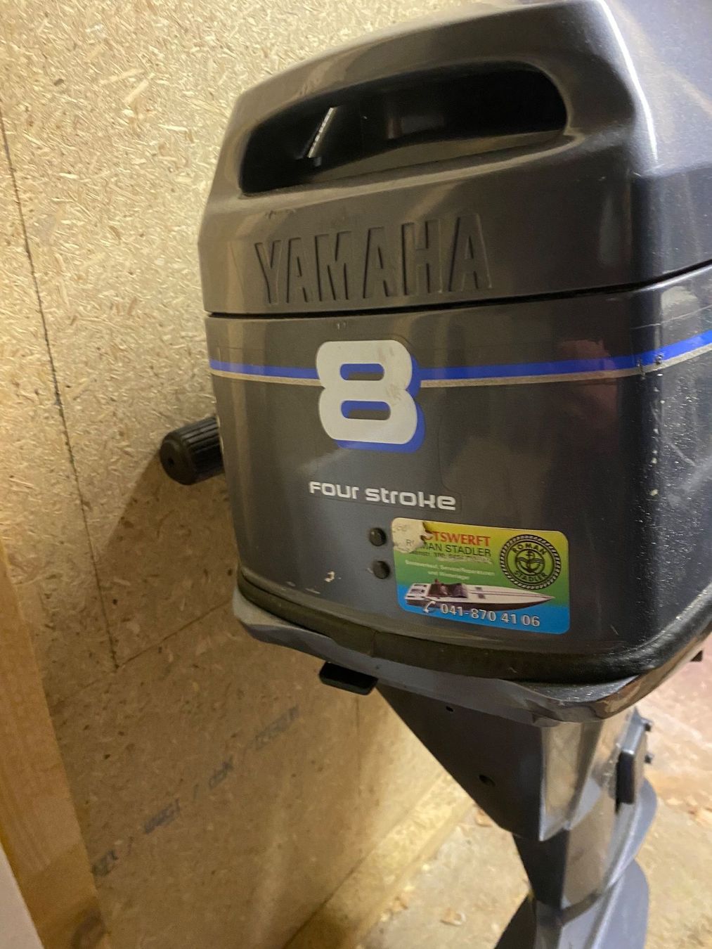 Yamaha Motoren: Yamaha 8 PS Kurzschaft, ohne Elektrostart – Gebraucht aus Steinen von mar_jf8y 2