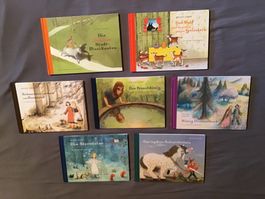 7 Gebrüder Grimm Märchenbücher der SBS,  neuwertig