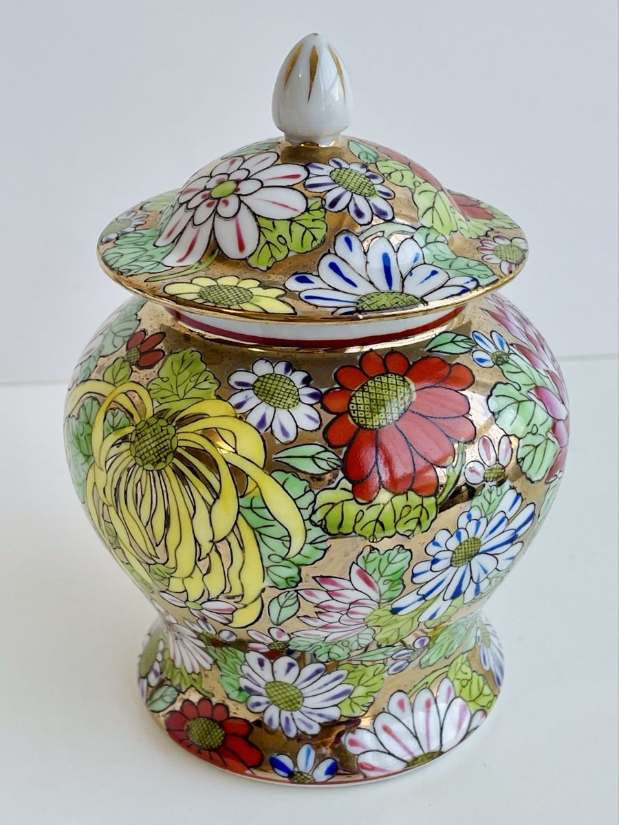 Altro in Decorazioni & Accessori: Ancien pot à gingembre de Macao, Fleurs dorées – Usato da Genève venduto da mar_nd6c