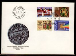 1978, FDC, Sonderpostmarken I  (603–606)