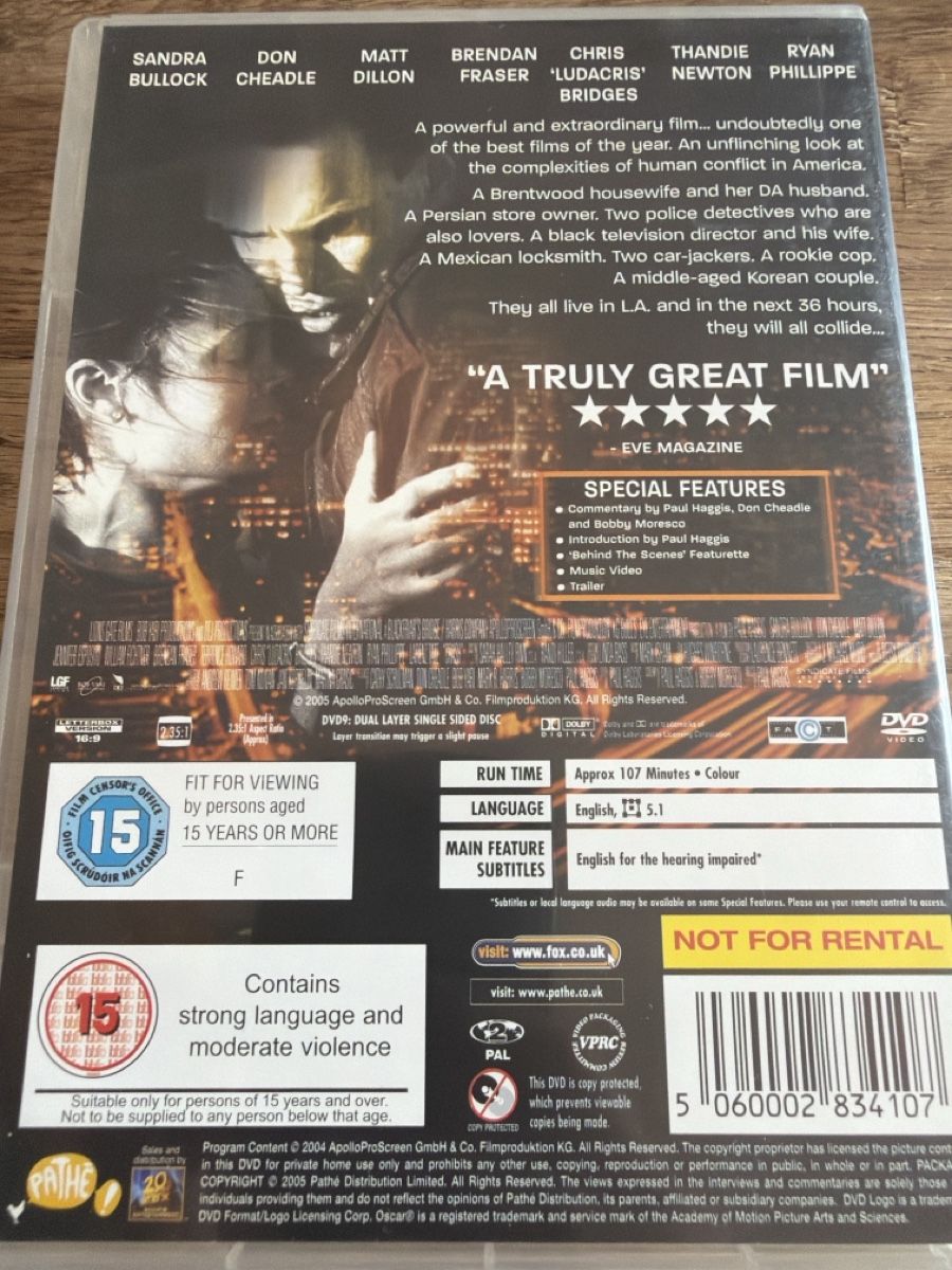 Alle DVDs: Crash DVD – Gebraucht aus Lugano von bad_2t9b 1