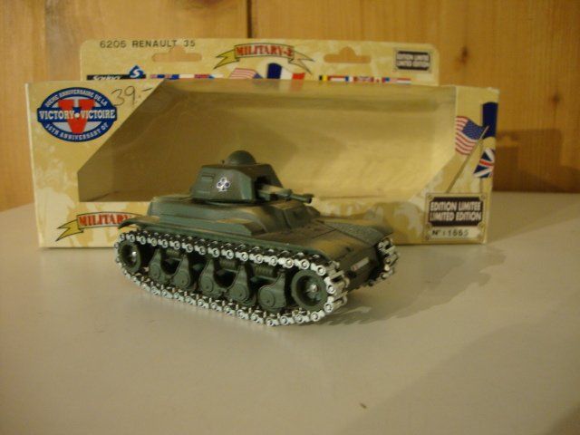 Solido Diecast 6205 - Renault 35 Tank - Miniature Collection - Occasion