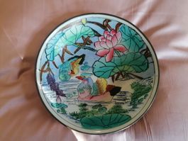 Wandteller China Porzellan/Assiette murale Chine