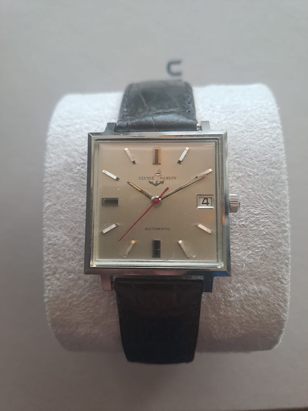 Ulysse Nardin Orologi: Ulysse Nardin Square Stahl – Usato da La Neuveville venduto da austinpowers70 1