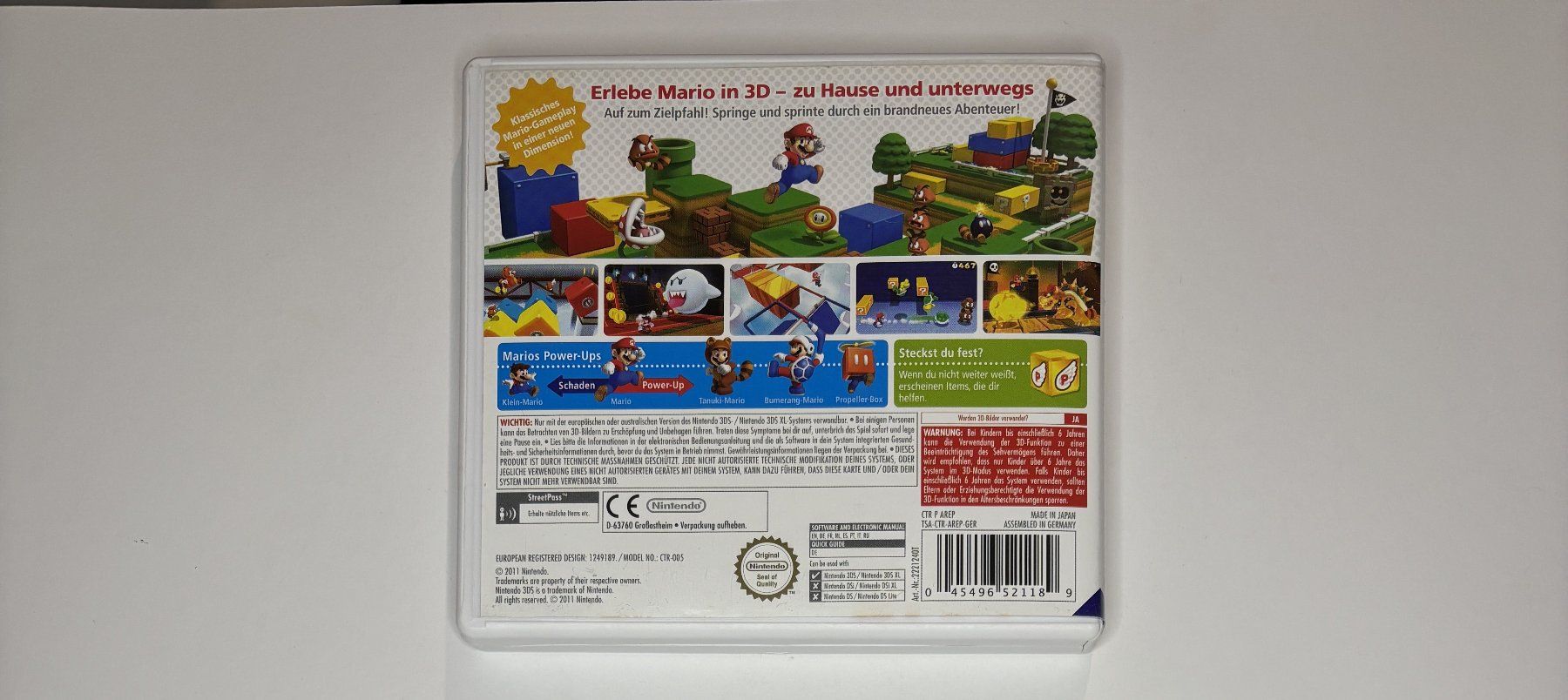 Giochi: 3DS - Super Mario 3D Land – Usato da Allschwil venduto da Bullach 2