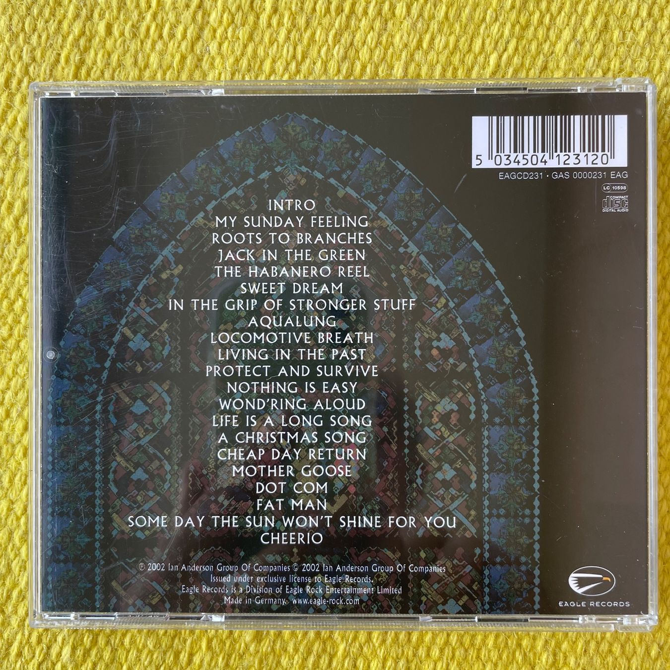 CDs: JETHRO TULL-LIVING WITH THE PAST – Gebraucht aus Rorschacherberg von CD-Roli 1