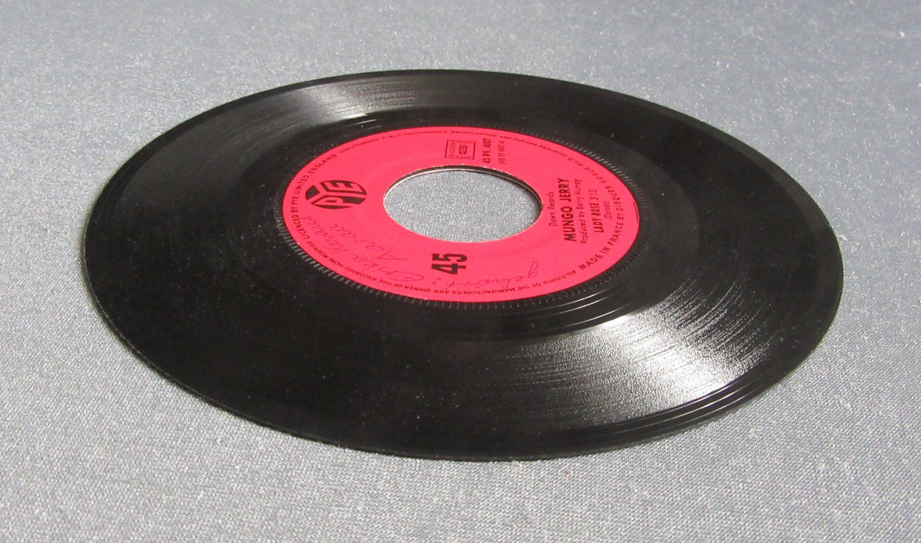 Dischi in vinile: Lady Rose - Mungo Jerry - Single ab CHF 4.00 – Usato da Auenstein venduto da Padabimbim 3