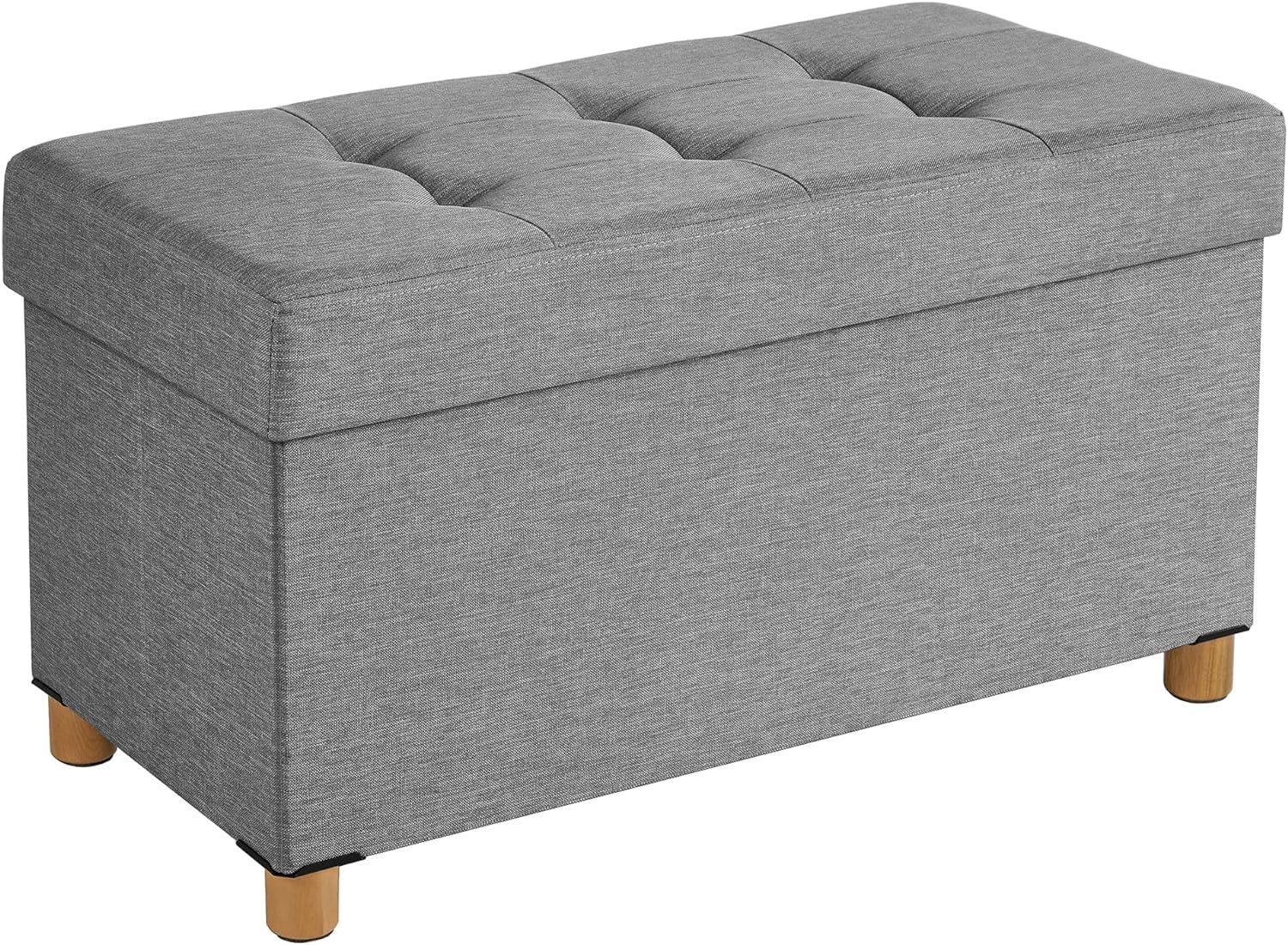 Panchine: SONGMICS Sitzbank Hellgrau – Nuovo e nell'imballaggio originale da Bottighofen venduto da zaap