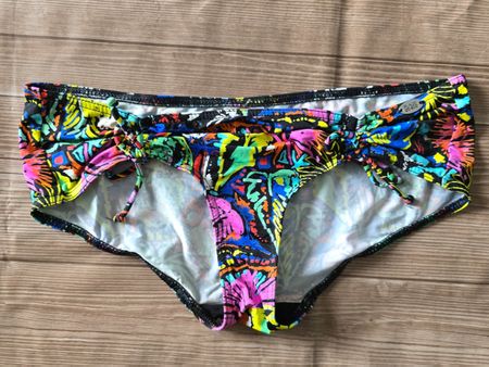 🤩​​ PLAGE DU SUD Bikini-Hose - 36 - Neon-Tropical-Muster 👙
