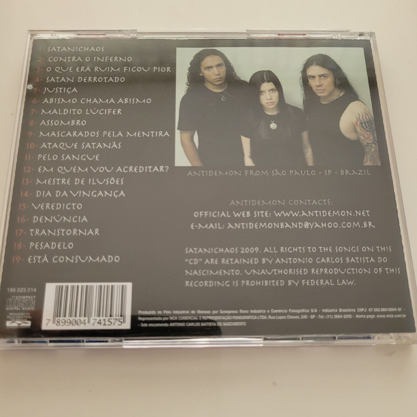 CD: Antidemon - Satanichaos – Usato da Münsingen venduto da Drachenwurst 1