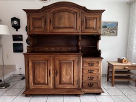 Antikes Buffet mit Aufsatz Wohnwand