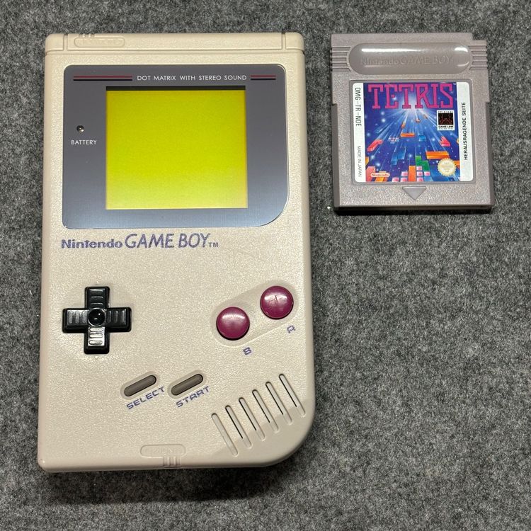 Gameboy Classic Konsole TOP + Tetris Original (Gebraucht) in Mollis für ...