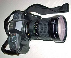 Pentax P30T, Objektiv Pentax-A 28-135