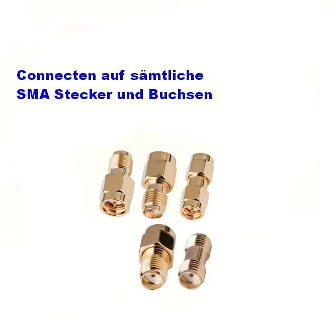 Laufwerke & Adapter: SMA Adaptersatz mit zwei Kabel, SMA Adapter Stecker Buchse – Neu und originalverpackt aus Zürich von buyfinest 5