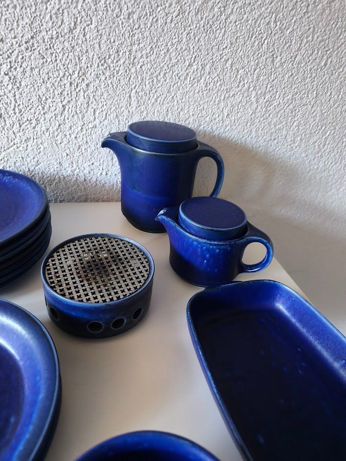 Set di piatti: Geschirrset Langenthal Blue Ocean Schale Kanne Teller... – Usato da Toffen venduto da Immo-Erben 4